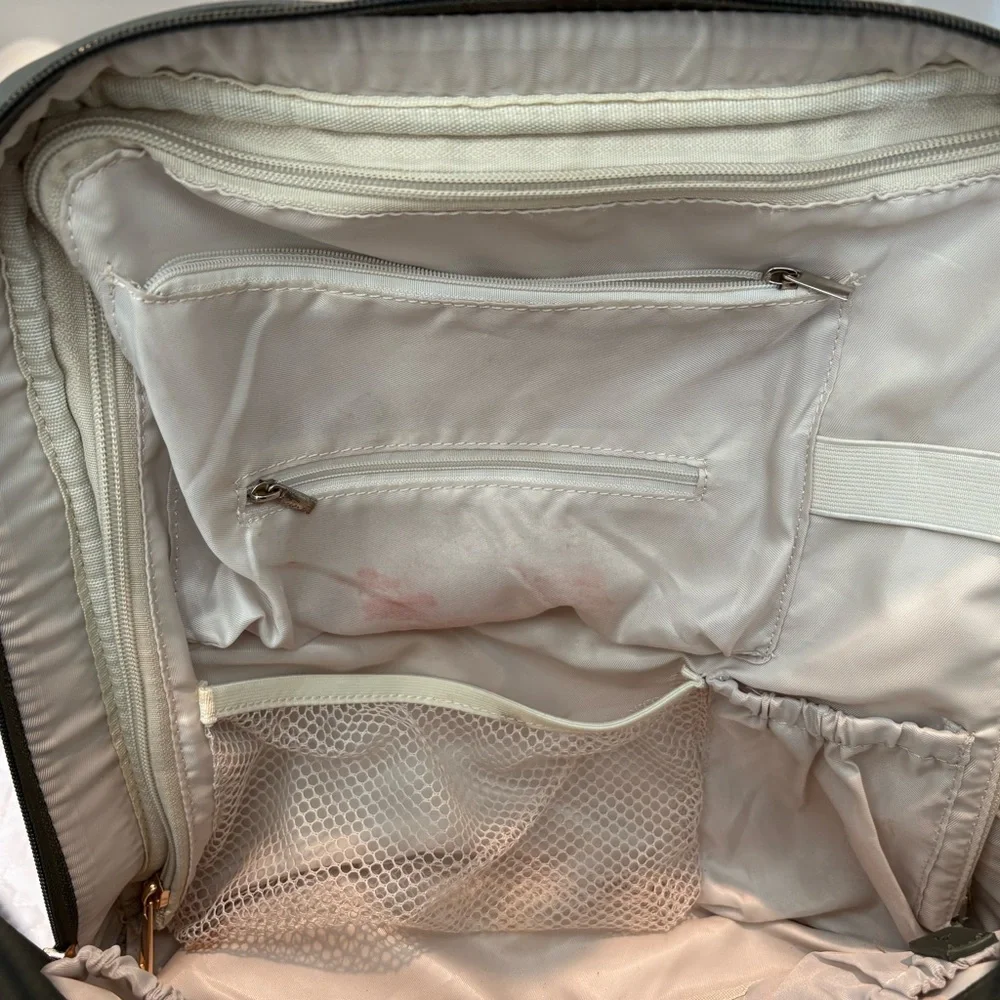 Convertible Dark Green Baby Bag Backpack - Stylish Everyday Carry